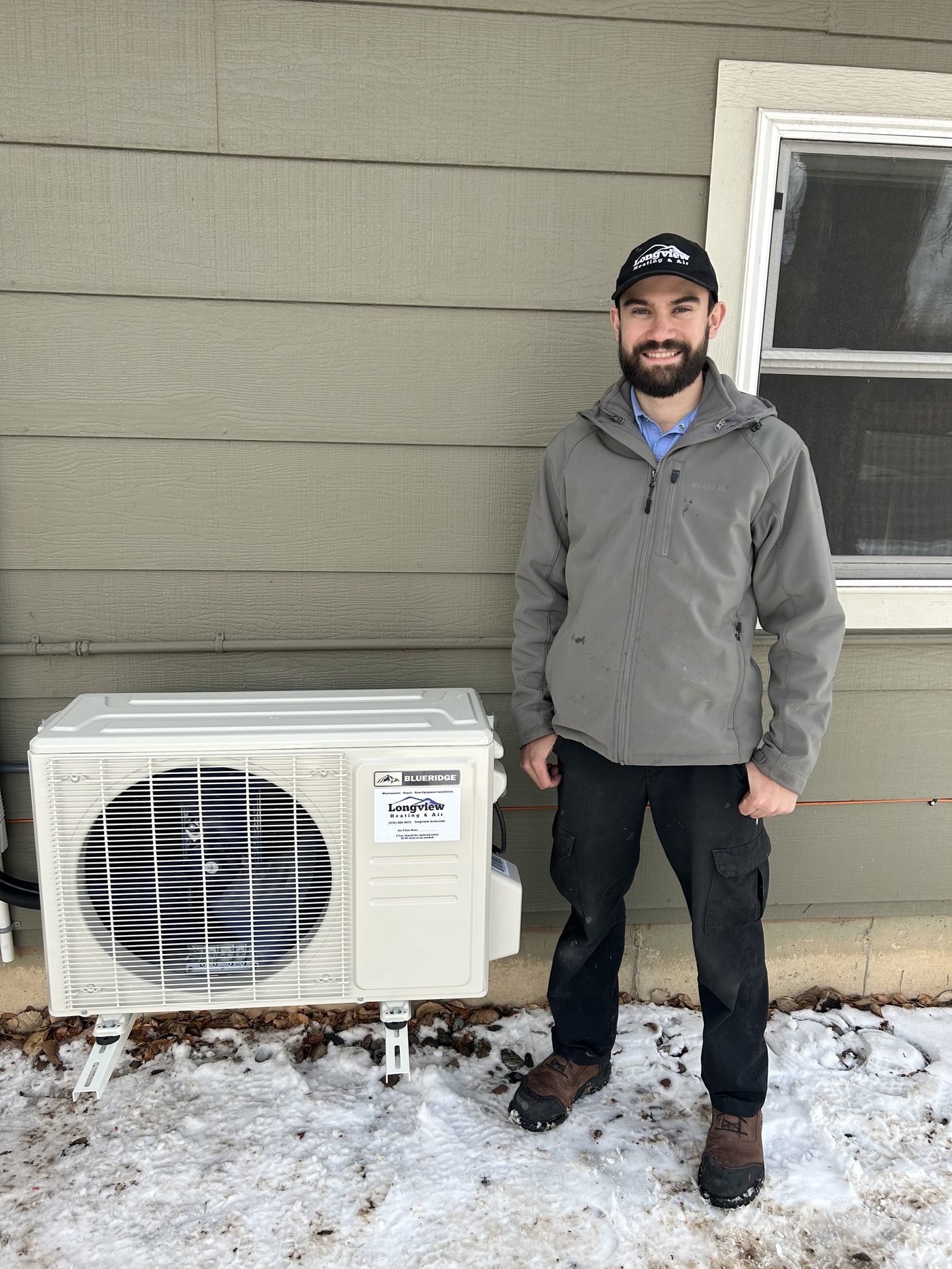 Longview Heating & Air service van
